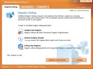 WinMend Registry Defrag screenshot